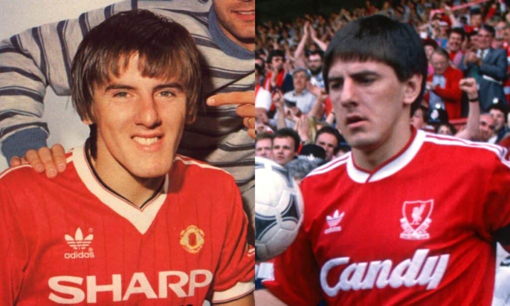 Peter Beardsley en Manchester United y Liverpool