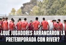 Los futbolistas que arrancaron la pretemporada con River