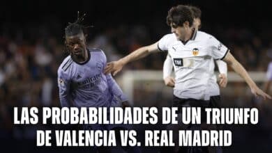 Probabilidades de Valencia vs. Real Madrid