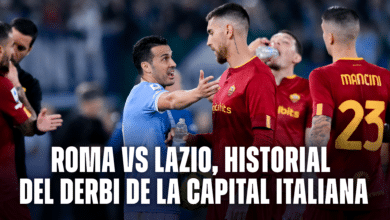 Roma vs Lazio, un capítulo más en esta rivalidad de la capital italiana.