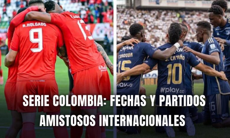 Serie Colombia amistosos Millonarios y América 2025