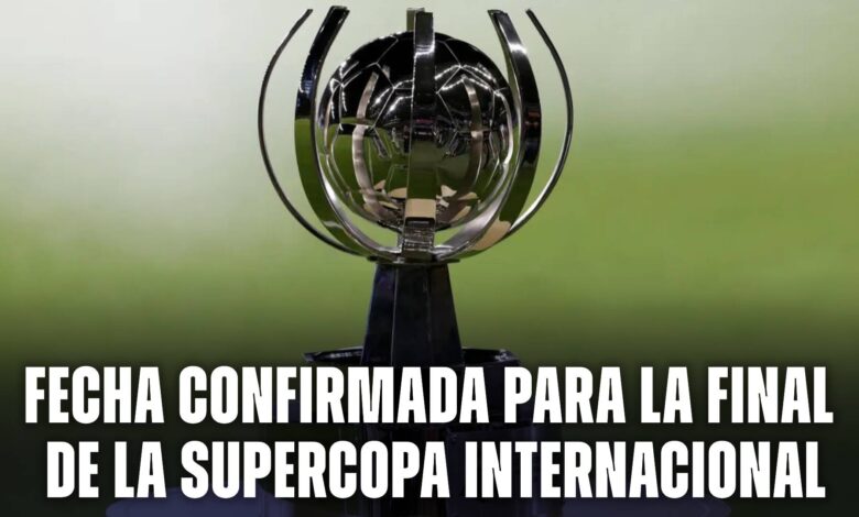 Fecha confirmada para la final de la Supercopa Internacional entre River vs Talleres