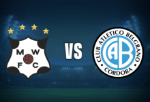 Wanderers vs Belgrano, por la Serie Río de la Plata 2025.