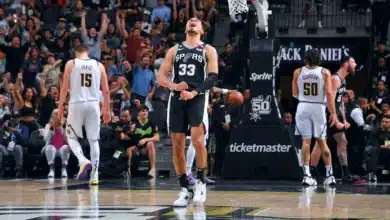 San Antonio Spurs vs Denver Nuggets será uno de los partidos especiales de la jornada de sábado de NBA. (@NBA)