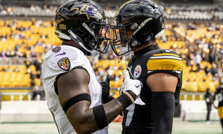 Pittsburgh Steelers vs Baltimore Ravens será el segundo partido de la postemporada de la NFL.