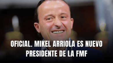 Oficial Mikel Arriola nuevo presidente FMF