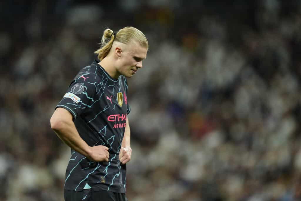 Erling Haaland may miss out the FA Cup clash for Manchester City.