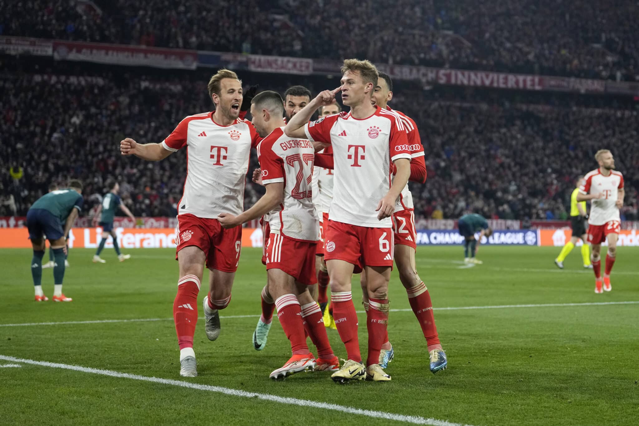 Joshua Kimmich delivered the killer blow to Mikel Arteta's Arsenal side as Bayern Munich prevailed in a thrilling Champions League quarter-final.