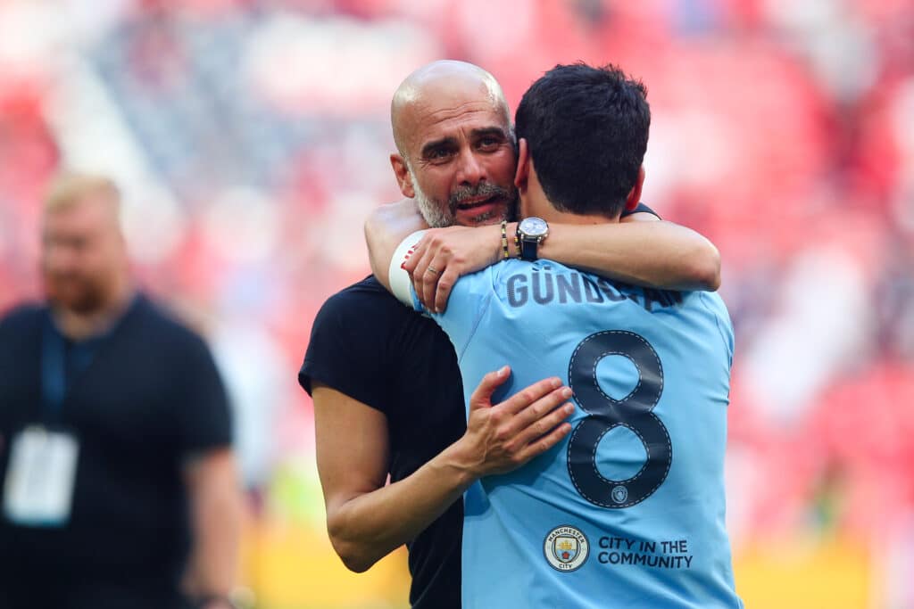 Ilkay Gundogan scored a double in last year's FA Cup Final!