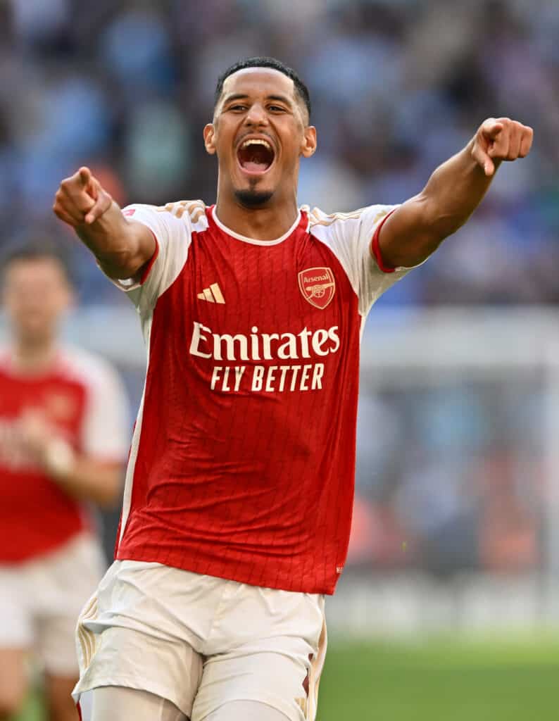 William Saliba had an excellent season and makes it into our Premier League Team of the Year!