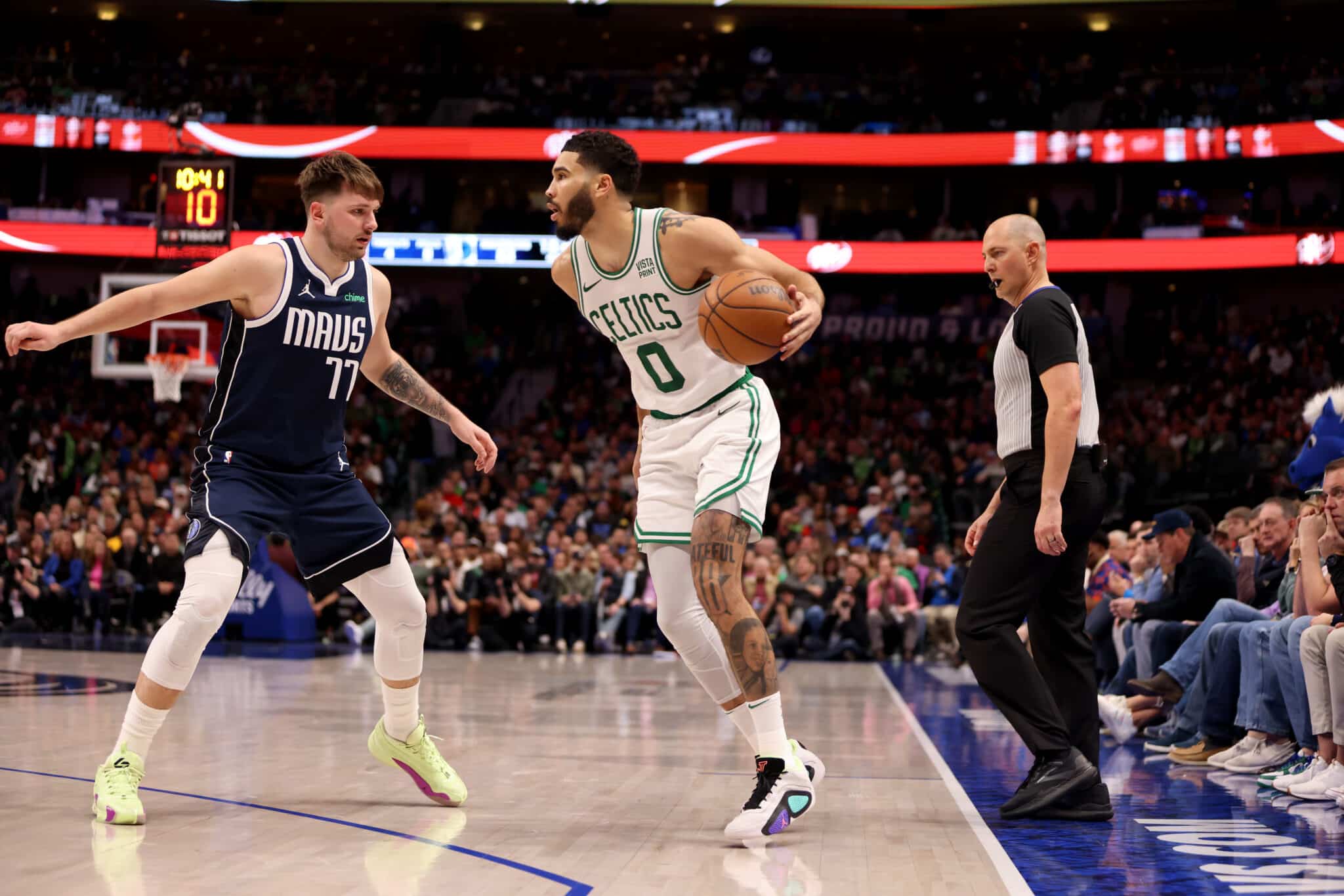 Dallas Mavericks Vs. Boston Celtics