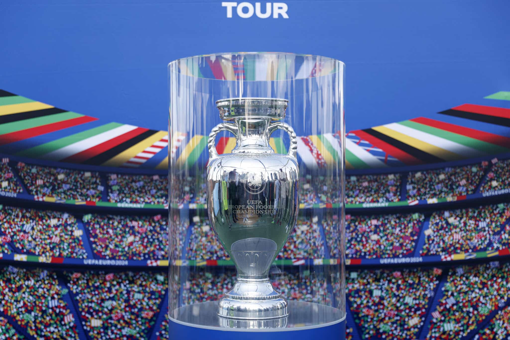 The Euro 2024 trophy is beautiful!