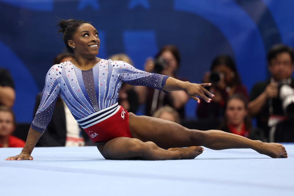 Paris Olympics athlete Simone Biles