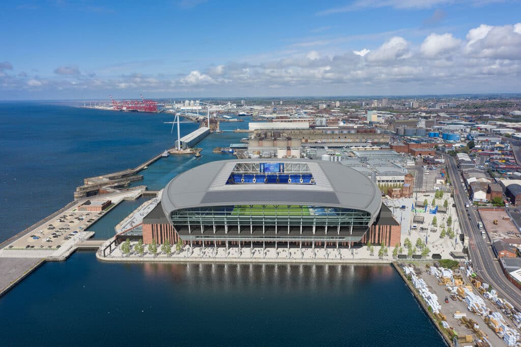 Everton's new football stadium