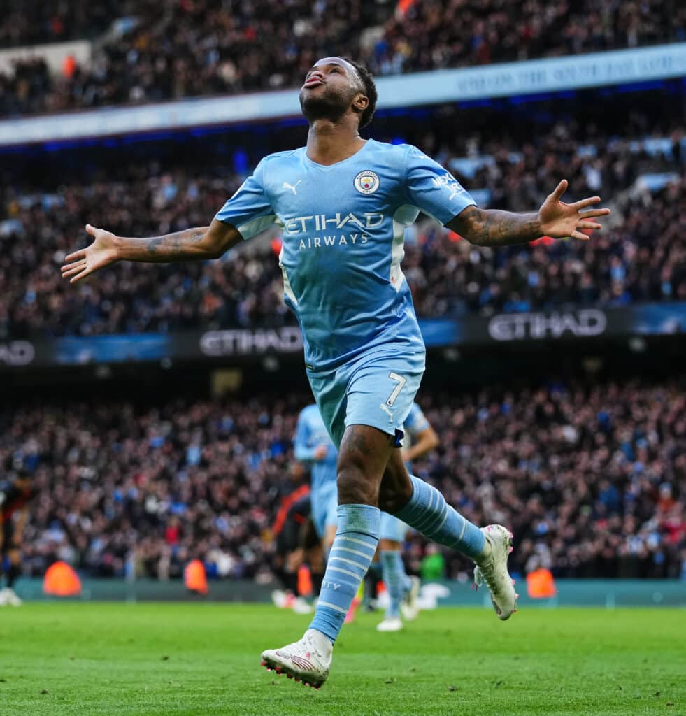 Raheem Sterling of Manchester City 