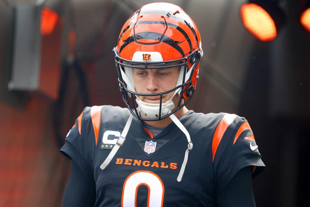 Cincinnati Bengals quarterback Joe Burrow 