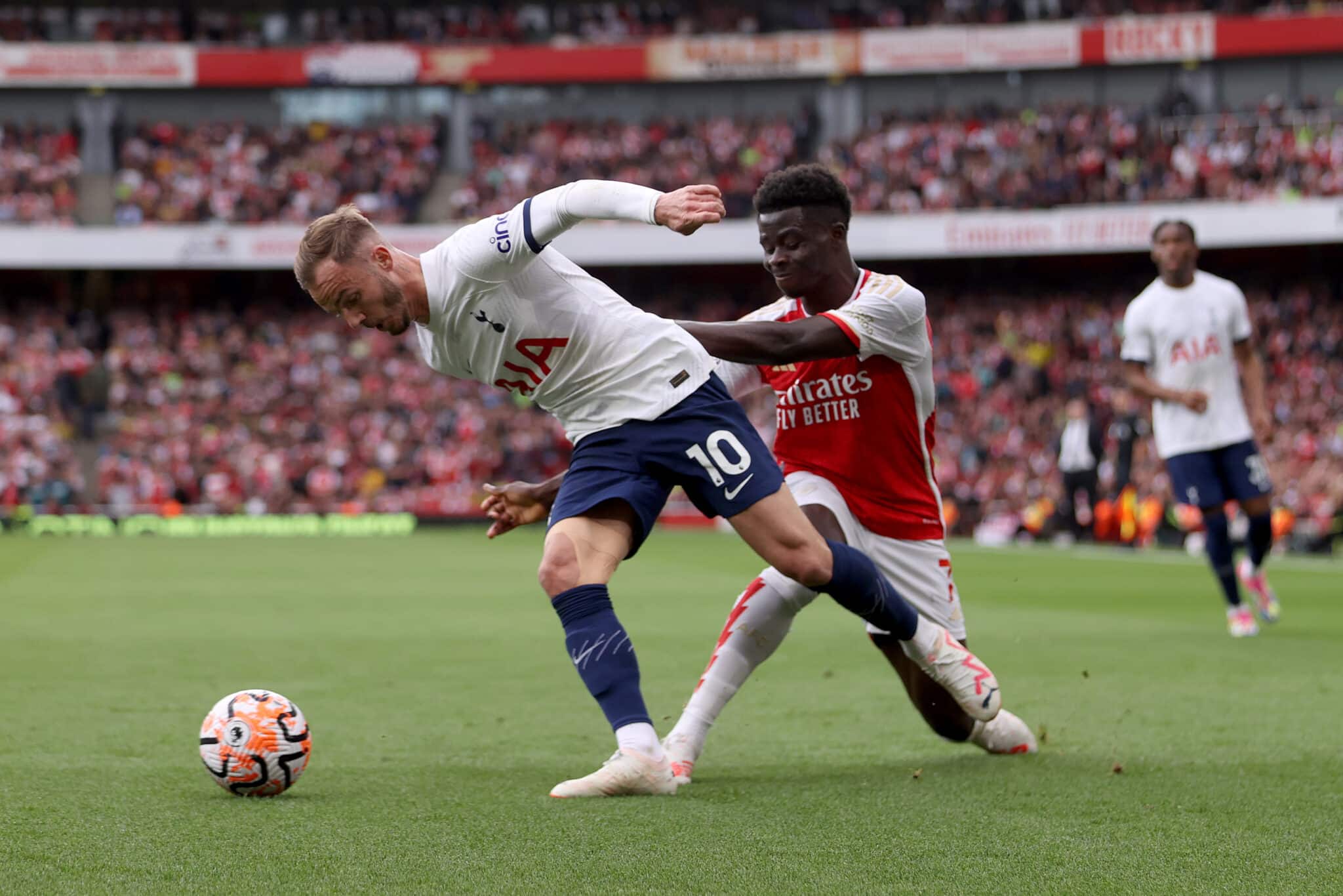 Tottenham take on Arsenal in a thriller