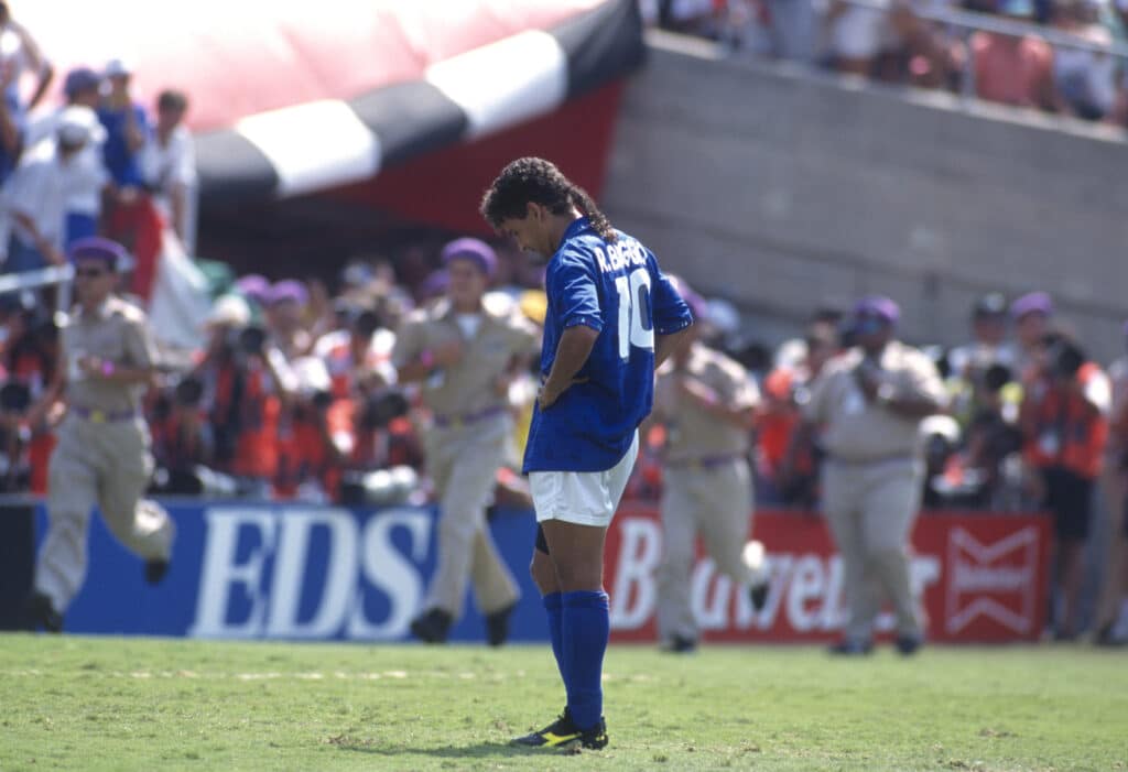 Roberto Baggio of Italy 