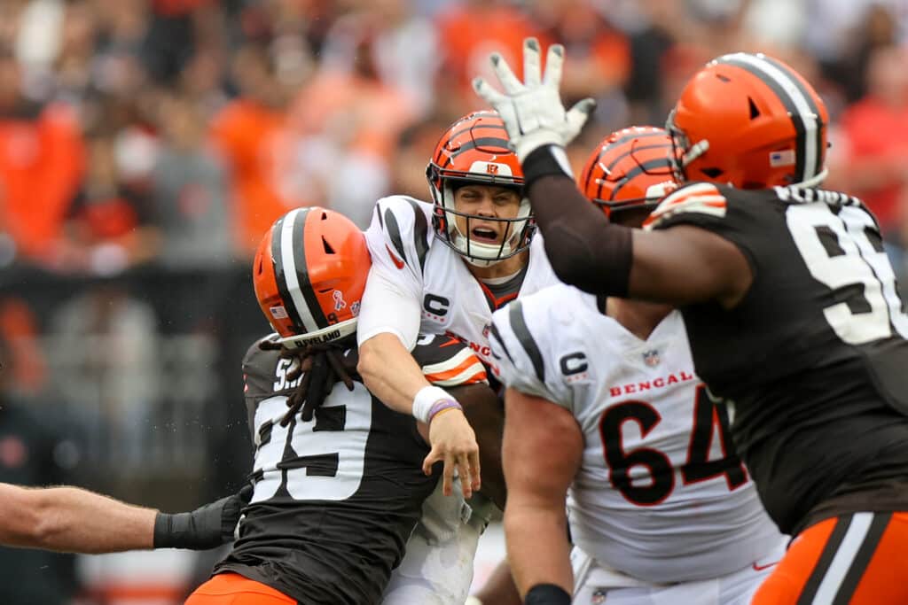 Cincinnati Bengals quarterback Joe Burrow 