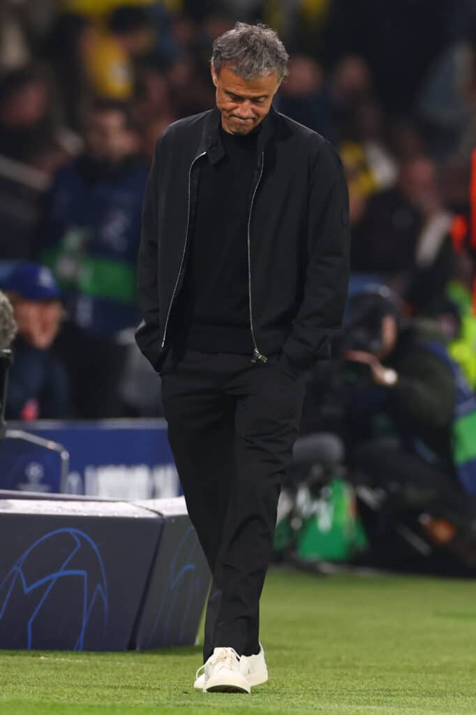 Paris Saint-Germain Manager Luis Enrique 