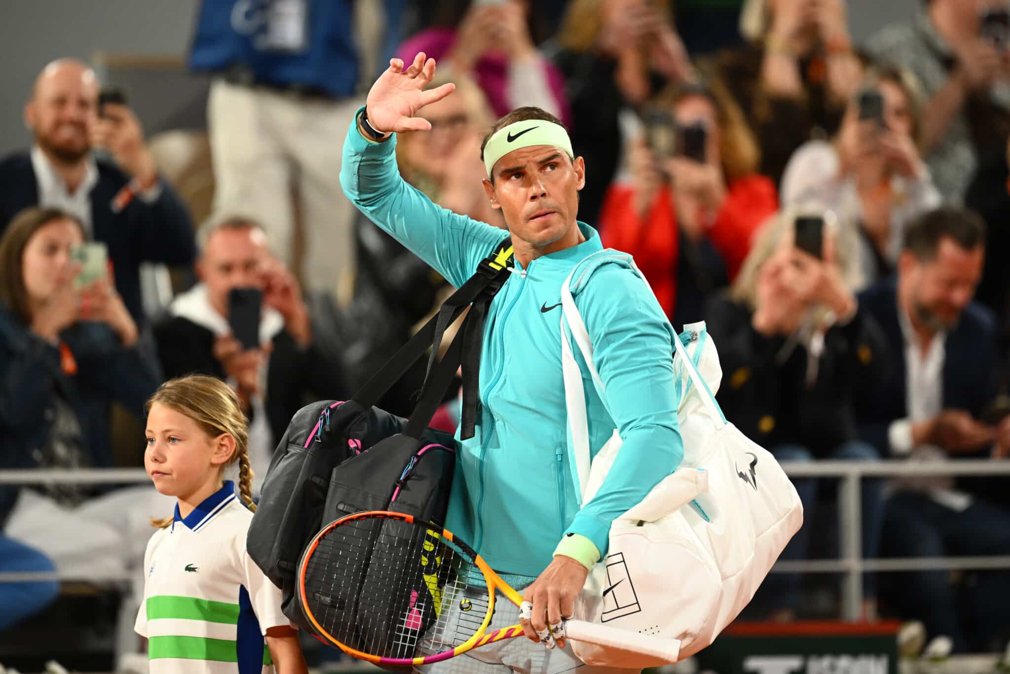 Rafael Nadal bids farewell to tennis