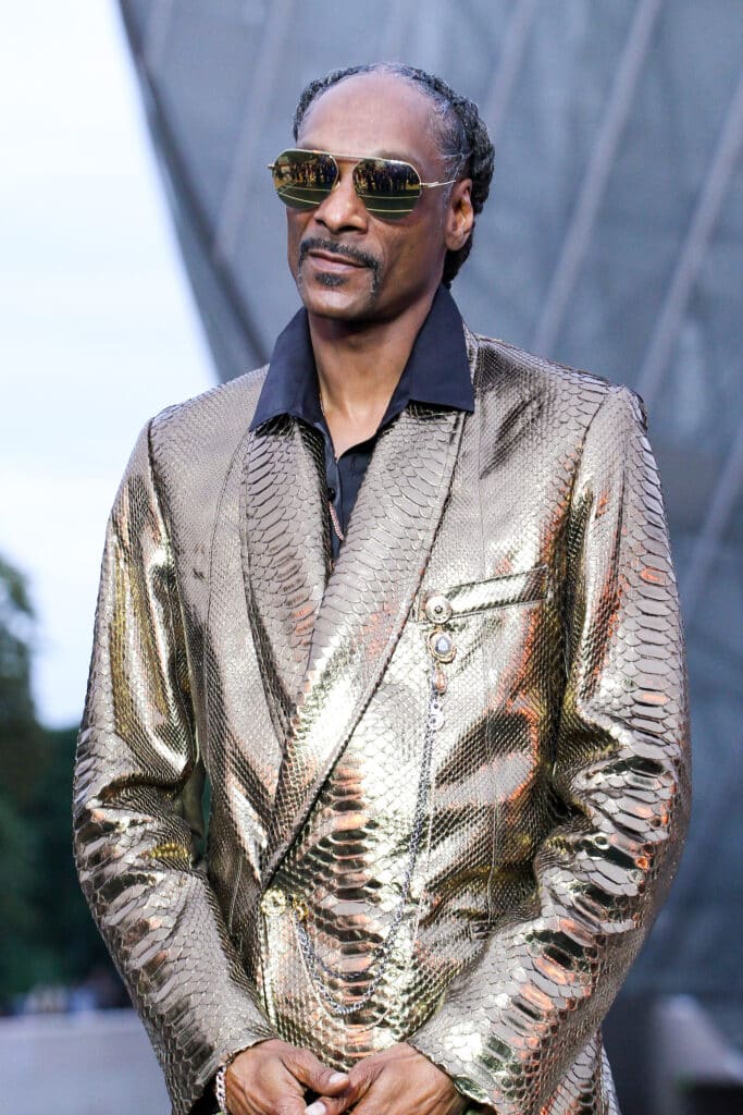 Snoop Dogg attends The Prelude To The Olympics on July 25, 2024 in Paris, France. 