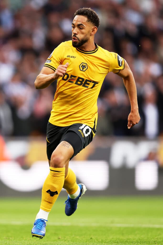 Matheus Cunha of Wolverhampton Wanderers during the Premier League match