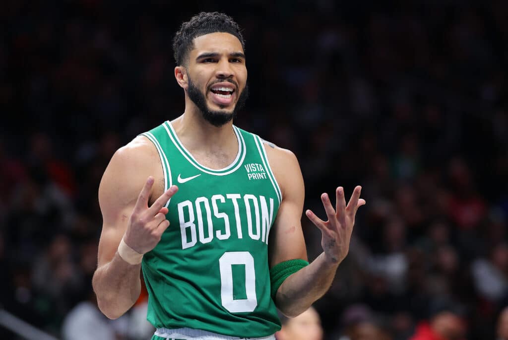 Jayson Tatum of the Boston Celtics 