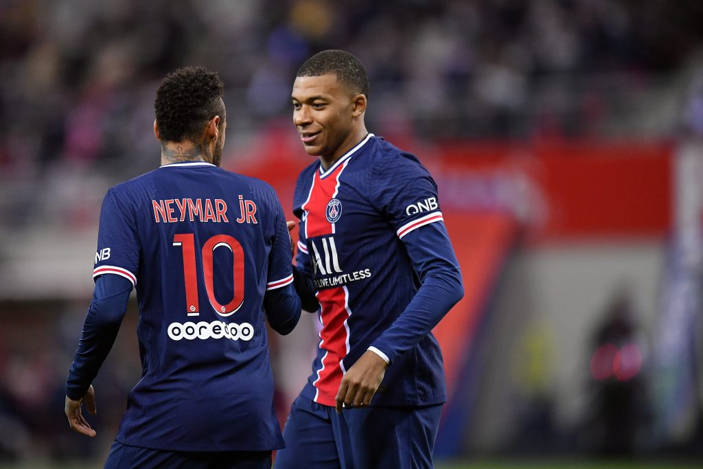 Neymar e Mbappe