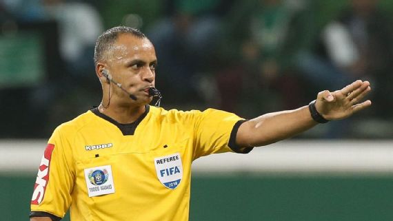 Assistant Referee, Neuza Inês Back, during the Campeonato