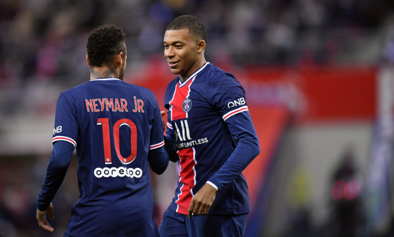 Neymar e Mbappé