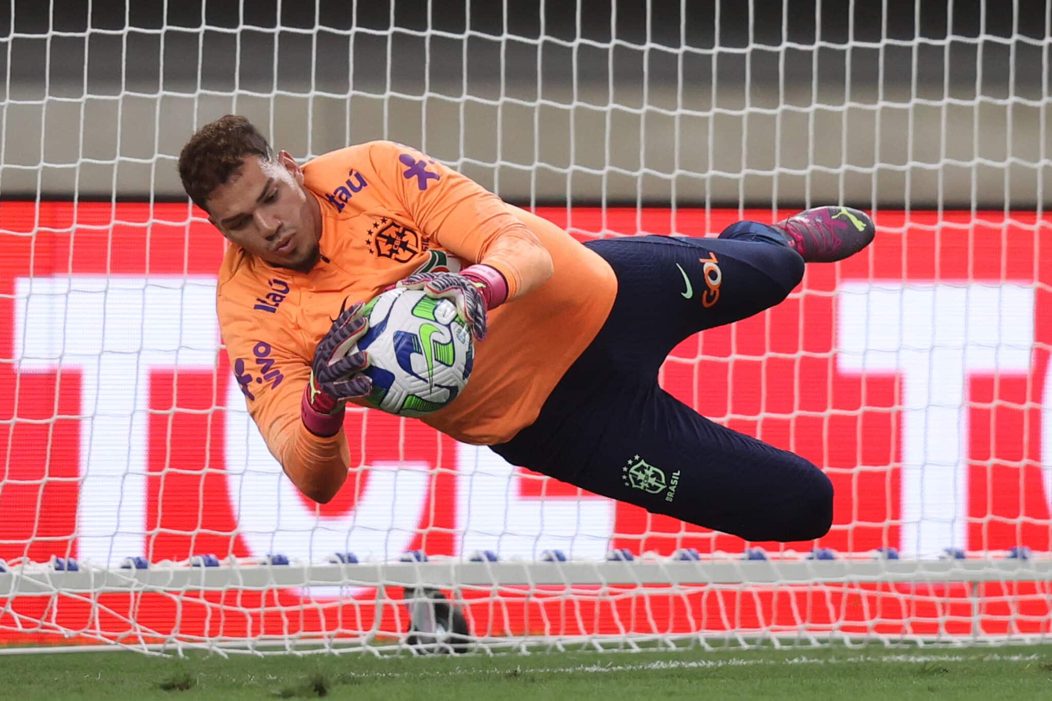 Ederson com a Seleção