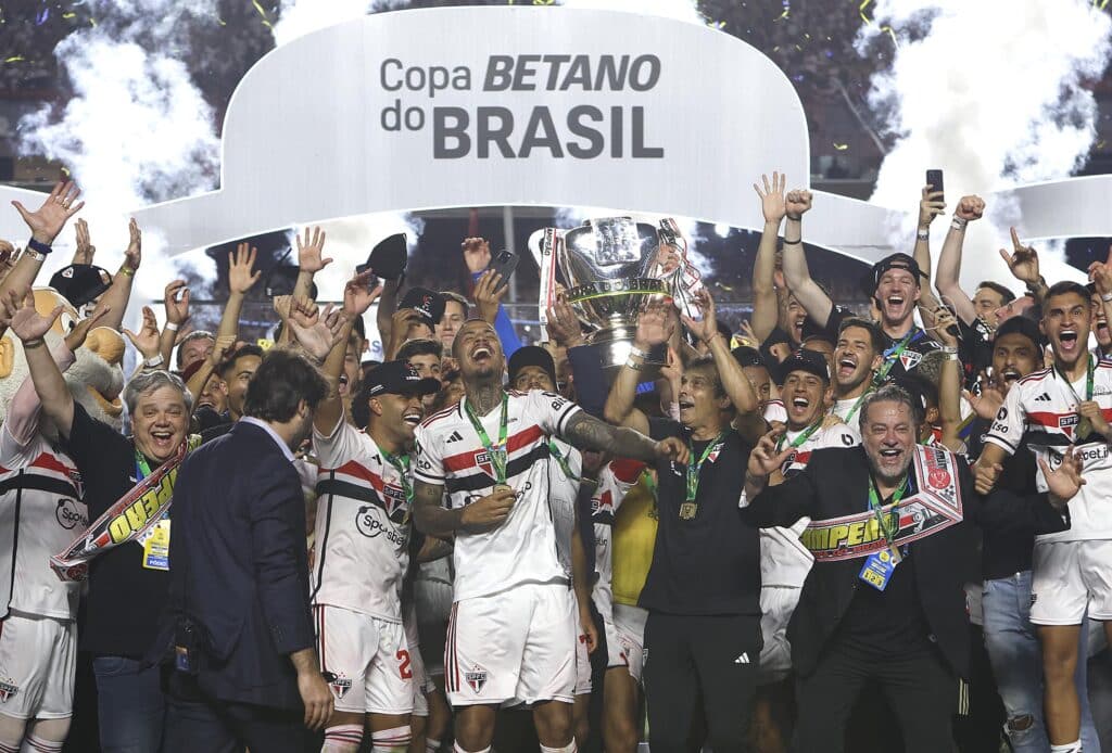 O São Paulo venceu a última Copa do Brasil