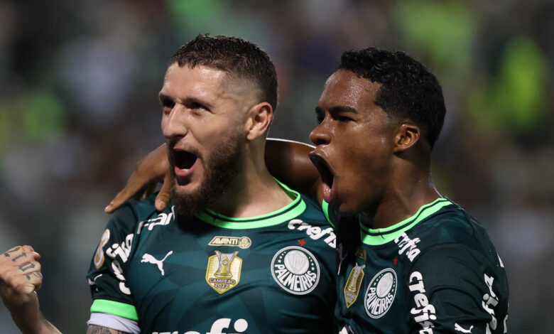 Zé Rafael, Endrick. Palmeiras