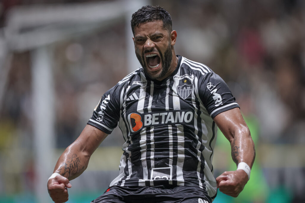 Hulk marcou na ida da final do Campeonato Mineiro