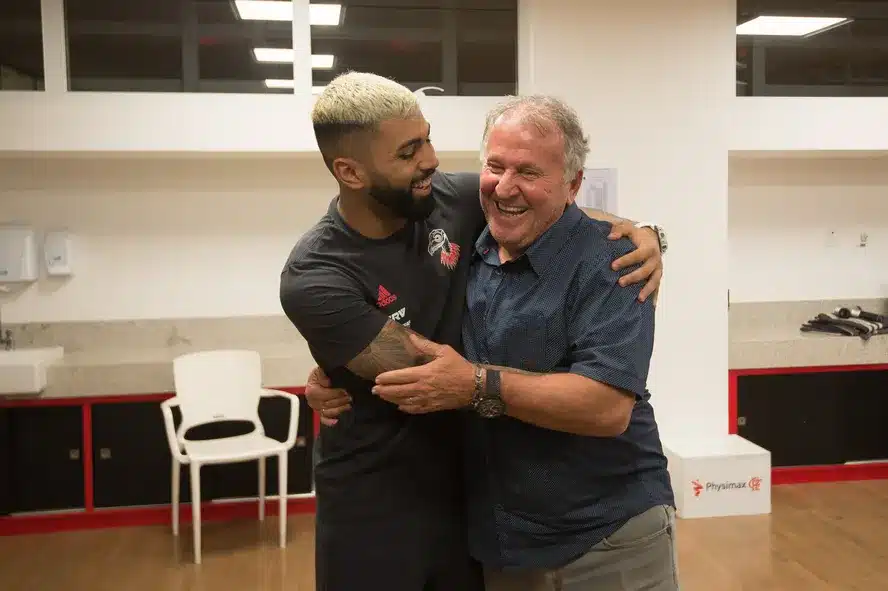 Gabigol e Zico