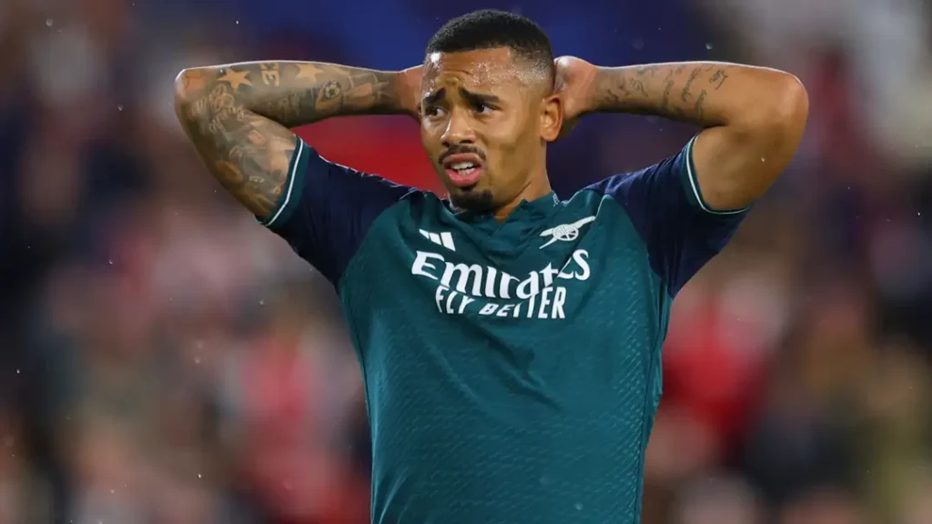 Gabriel Jesus pelo Arsenal