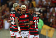 Gabigol, Arrascaeta, De la Cruz, Flamengo