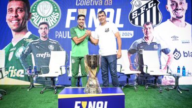 Abel Ferreira e Fábio Carille final do Paulista 2024