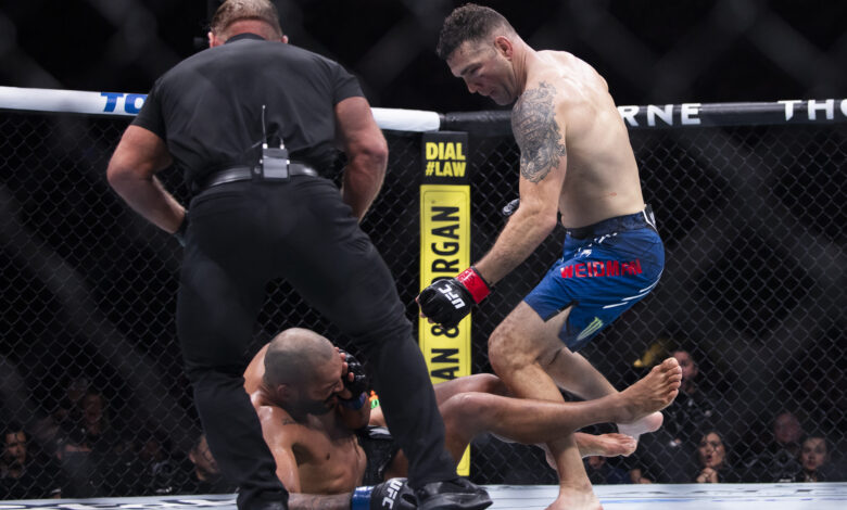 Weidman nocauteia Bruno Blindado no UFC