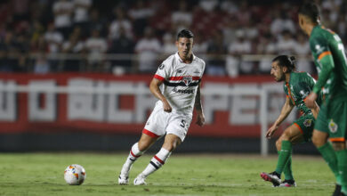 James Rodríguez em jogo do São Paulo