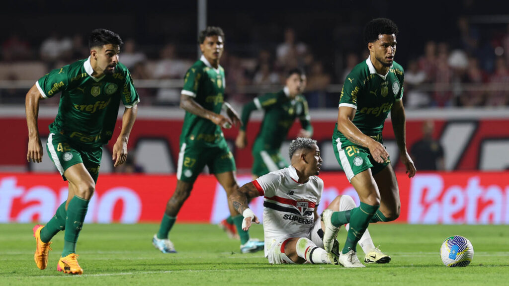 São Paulo e Palmeiras se enfrentaram 