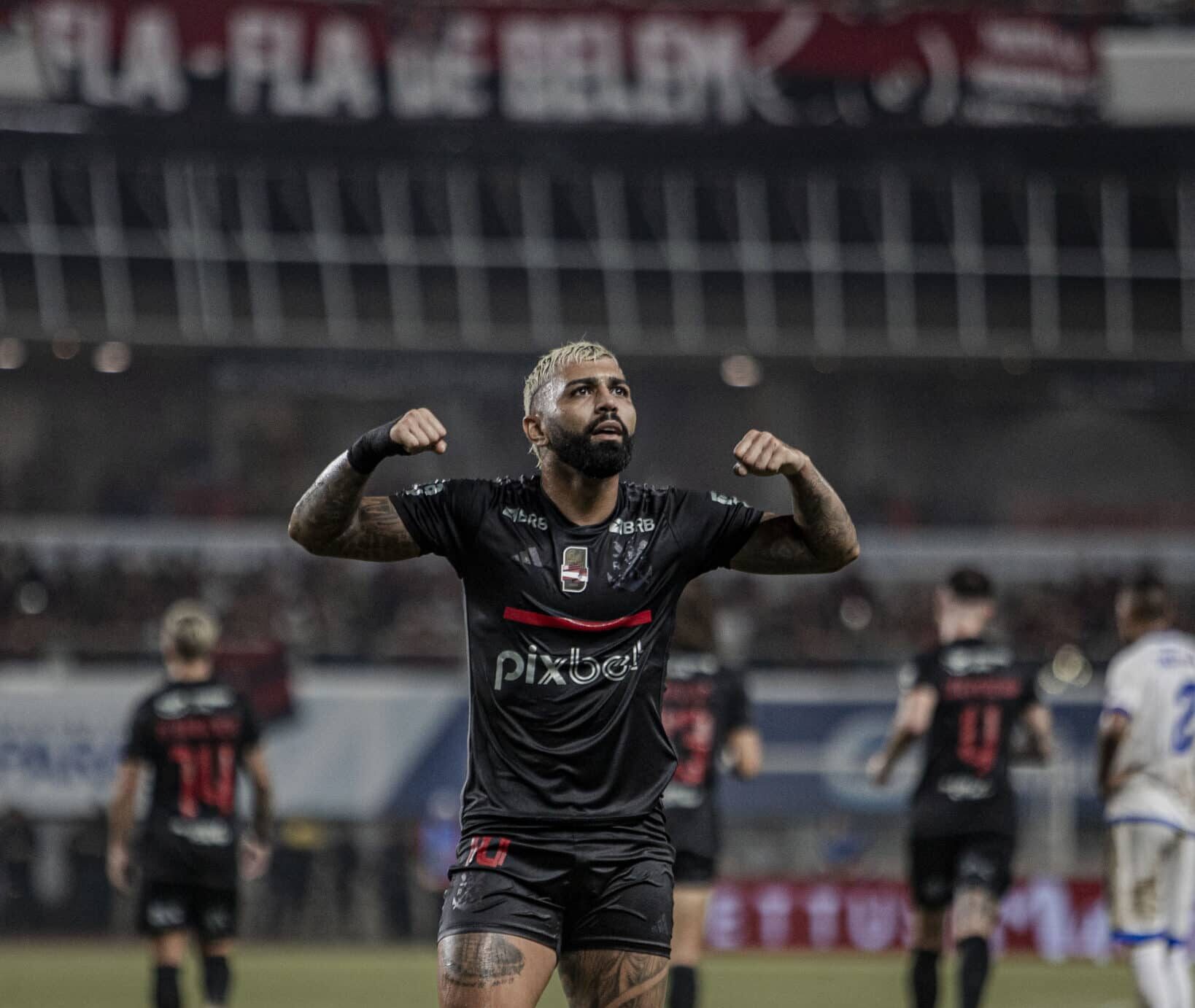 Gabigol pelo Flamengo