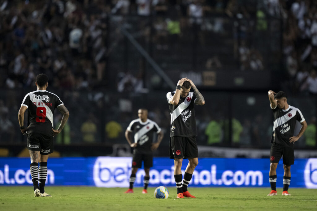 O Vasco foi goleado pelo Criciúma