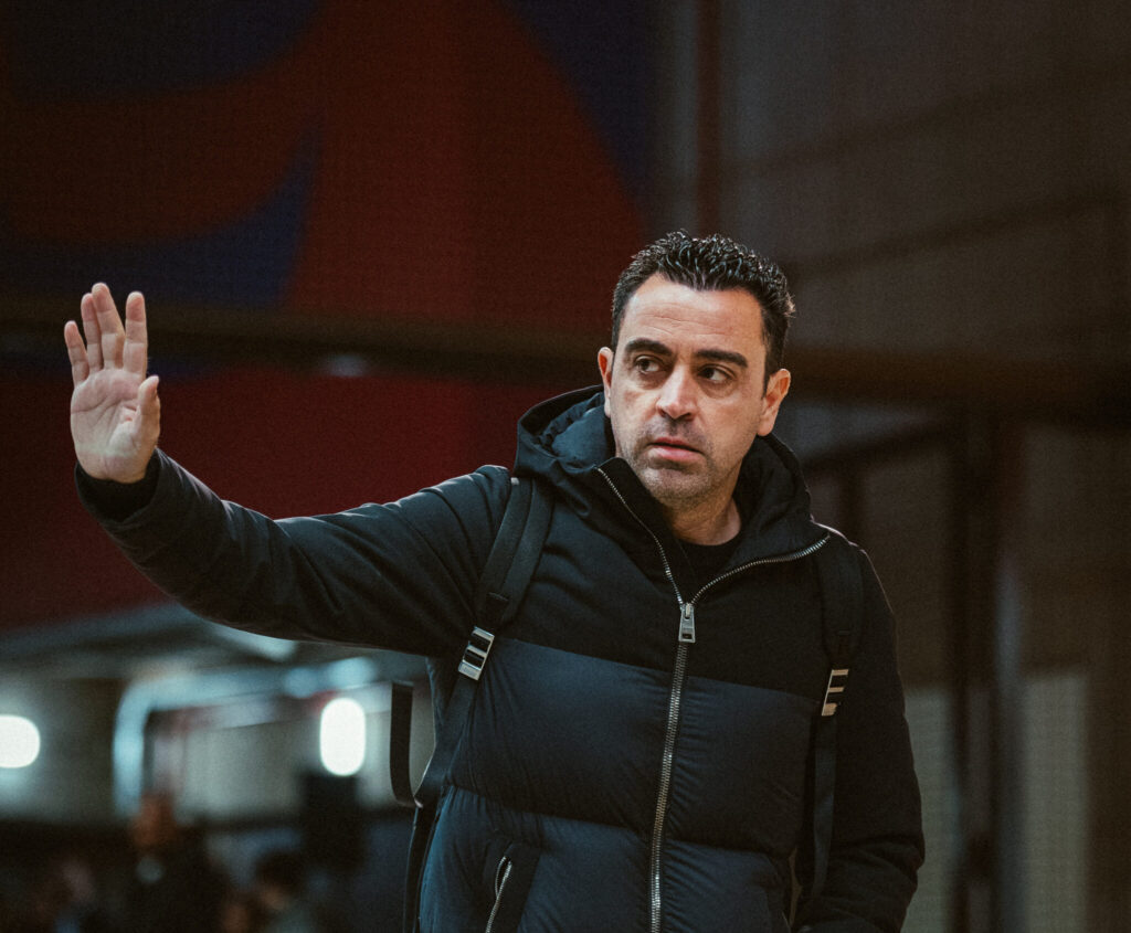 Xavi treinador do Barcelona