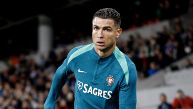 Cristiano Ronaldo em jogo por Portugal