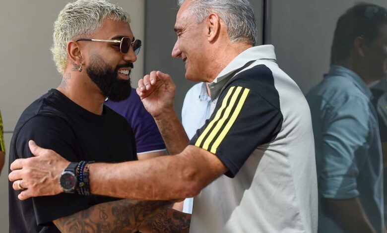 Gabigol e Tite