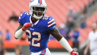 Vontae Davis em jogo pelo Buffalo Bills