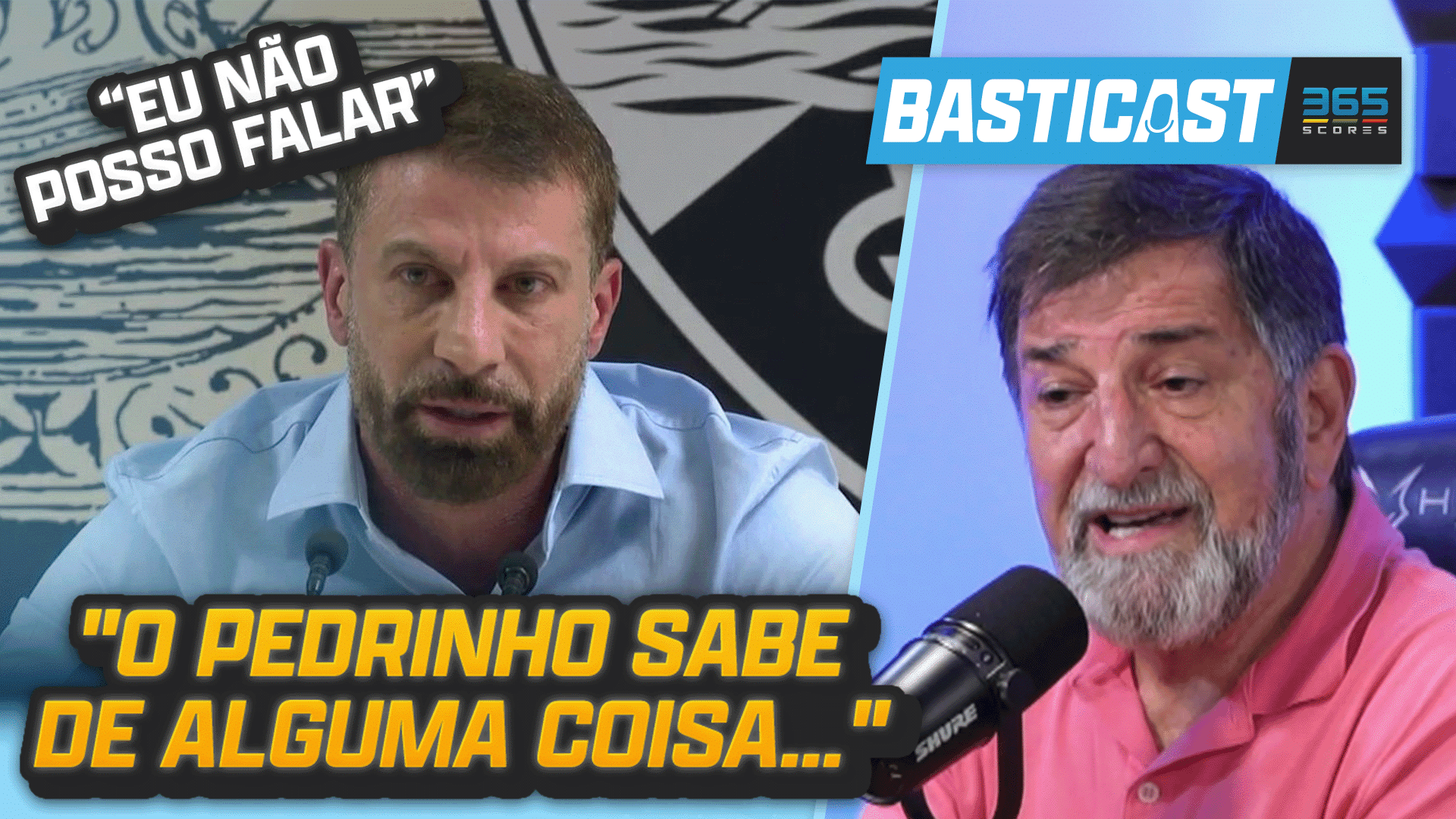 René Simões dispara ao Basticast: "Pedrinho sabe de alguma coisa"