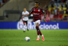 Bruno Henrique em jogo pelo Flamengo